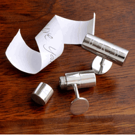 Secret Agent Cufflinks for Groomsmen