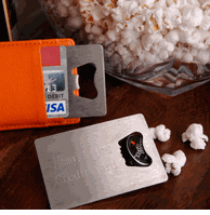 Credit Card Bottle Opener - Groomsmen Gifts