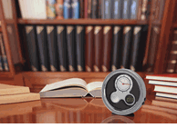 Modern Times Desk Clock for Groomsmen