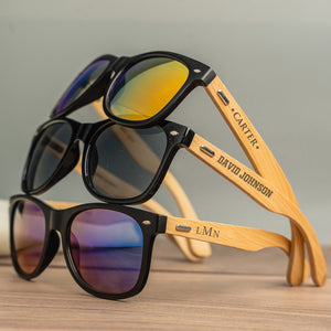 Personalized Wood Sunglasses